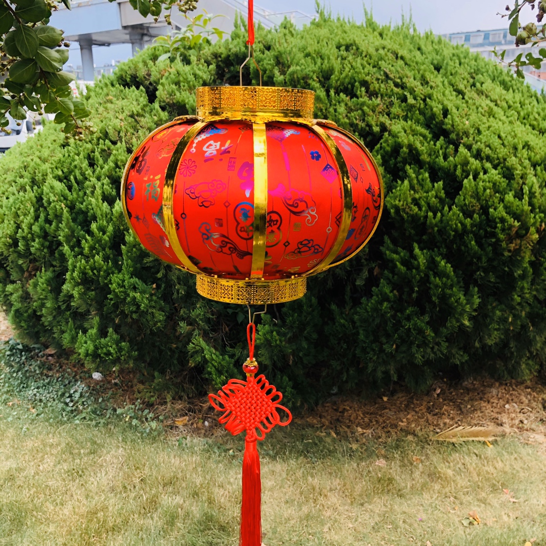 35cm仿古、宫廷式灯笼（LED)插电版产品图