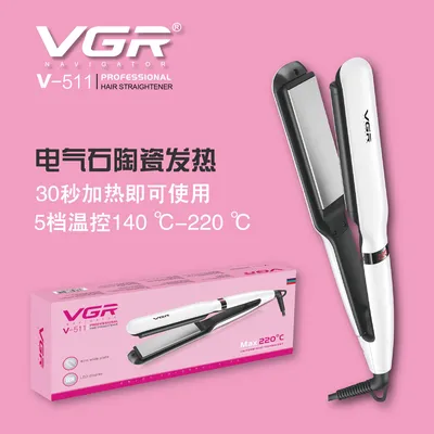 Cross-border e-commerce VGR511 curling iron Curling iron curling iron electric rod omelet rod straight hair splint thumbnail