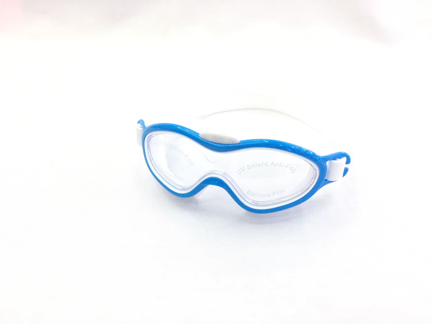 Feiduo Yiwu New Children's Silicone glasses, swimming goggles, large-frame swimming goggles, silicone anti-fog goggles detail image 2