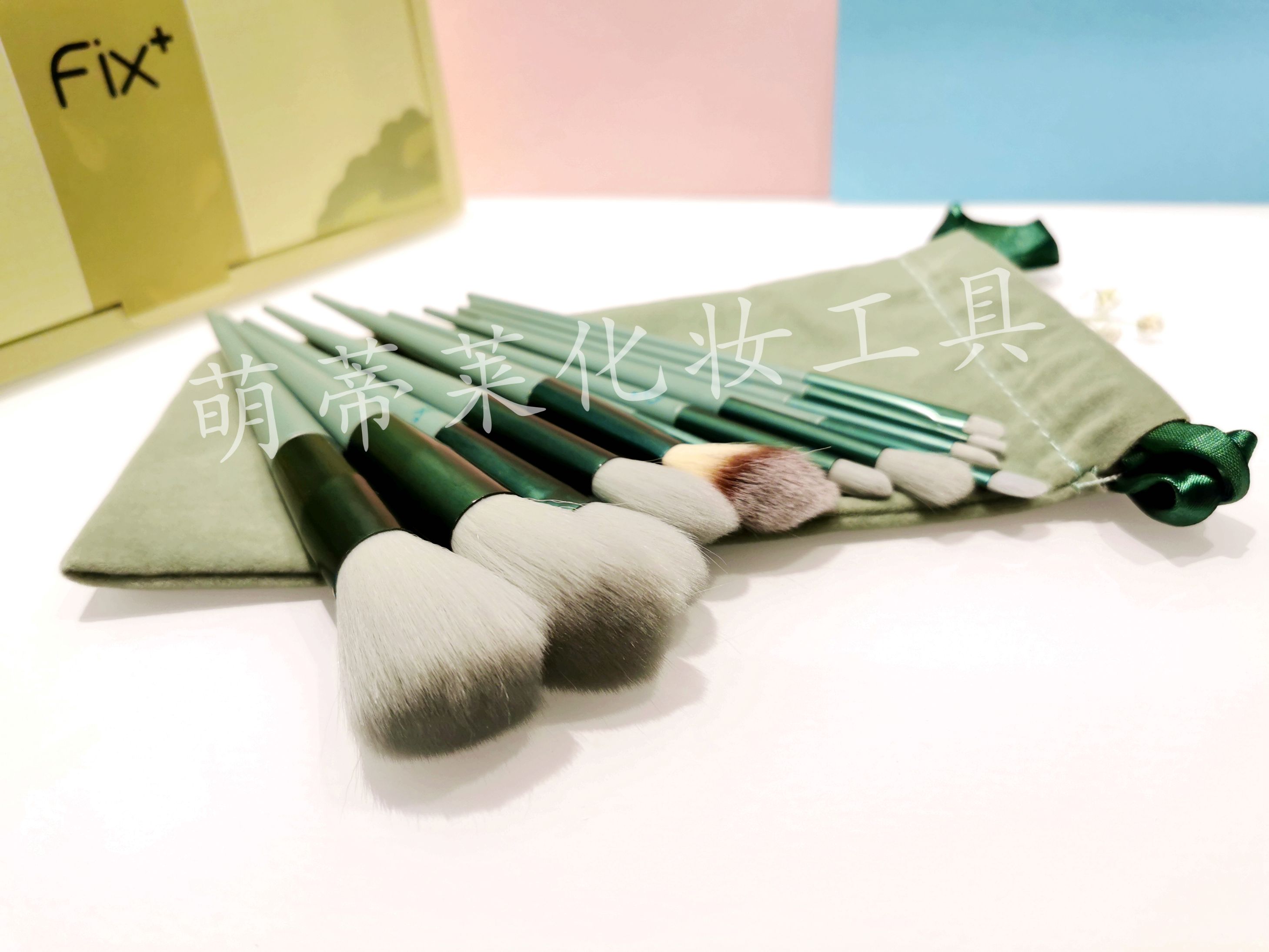 Xiaohongshu fix Sijiqing Makeup Brush Internet Celebrity Super Soft 13-tube Makeup Brush Set details Picture