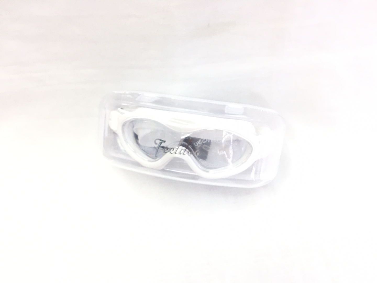 Feiduo Yiwu New Children's Silicone glasses, swimming goggles, large-frame swimming goggles, silicone anti-fog goggles detail image 5