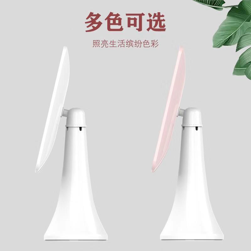 久根电筒 HS-619 LED化妆镜网红美妆补光镜子小学生宿舍梳妆镜产品图