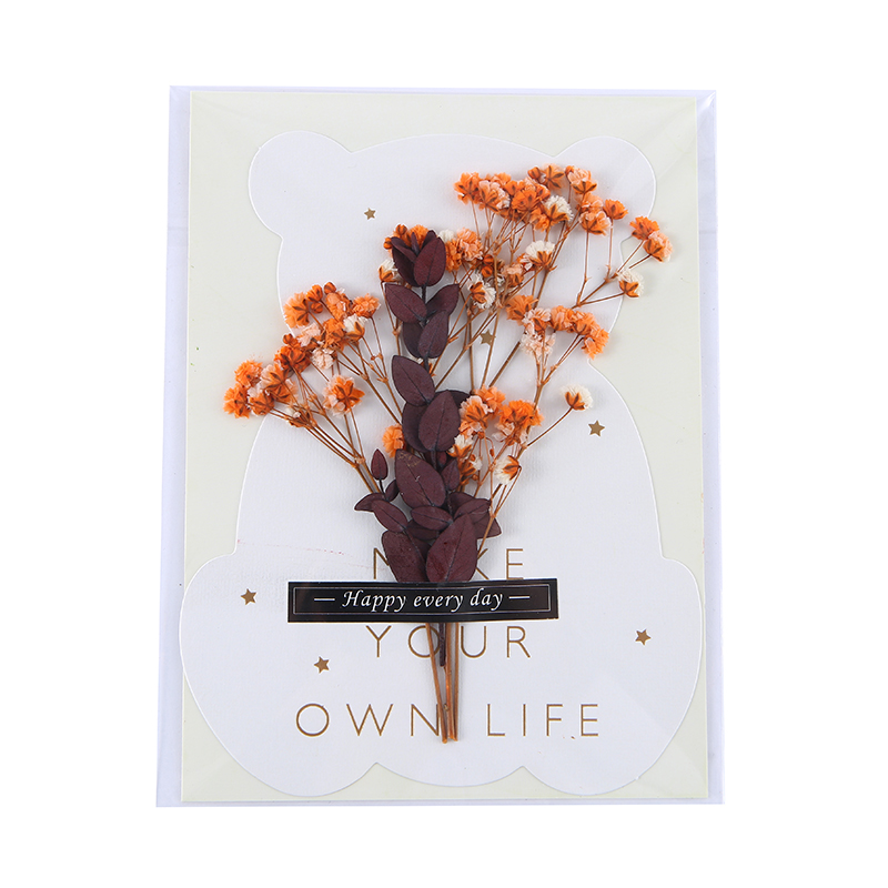 干花贺卡详情图3