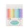 韩酷双头方杆12 色淡色荧光笔学生用彩色重点划线标记斜头记号笔产品图