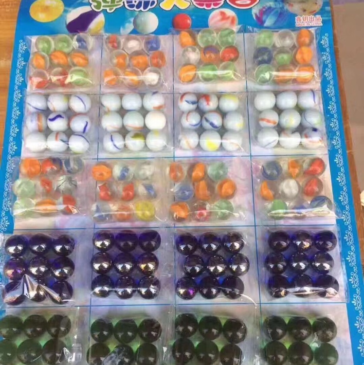 Stand juguetes recuerdos de infancia canicas de vidrio Item Picture