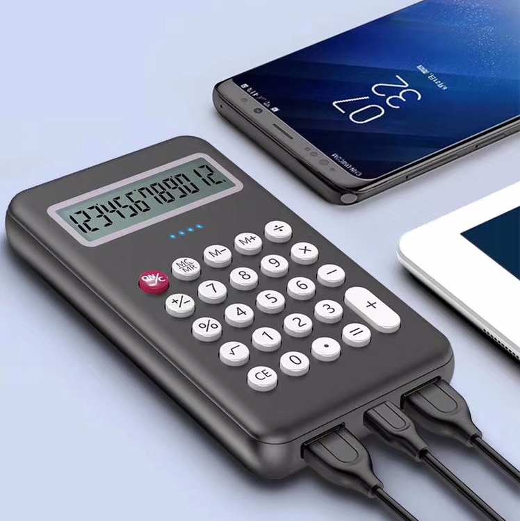 Creative new computer Charger Integrated mobile power supply dual USB fast charging ZP-200 thumbnail
