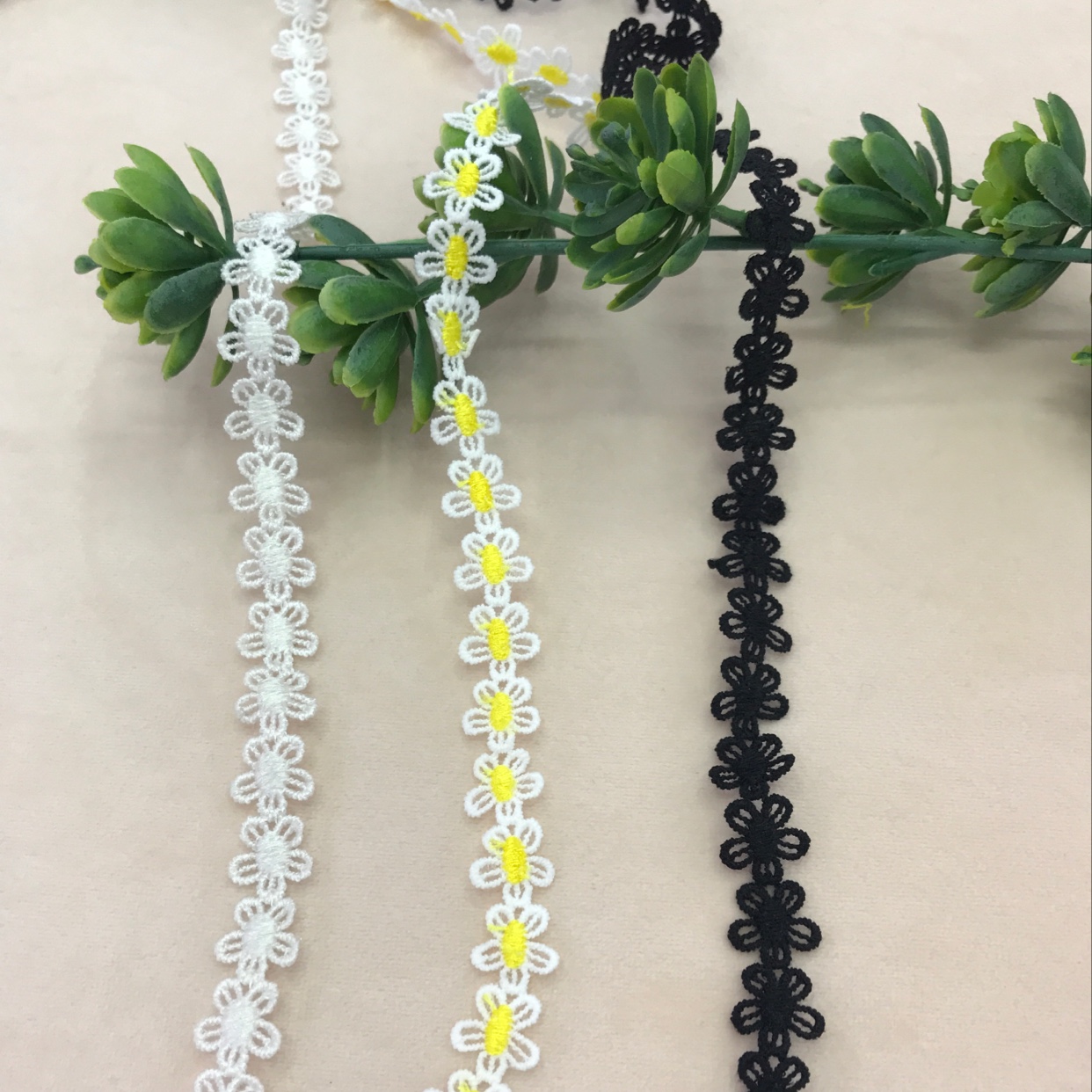 Diy handmade water-soluble lace accessories wedding gift packaging ribbon clothing accessories 1.5cm thumbnail