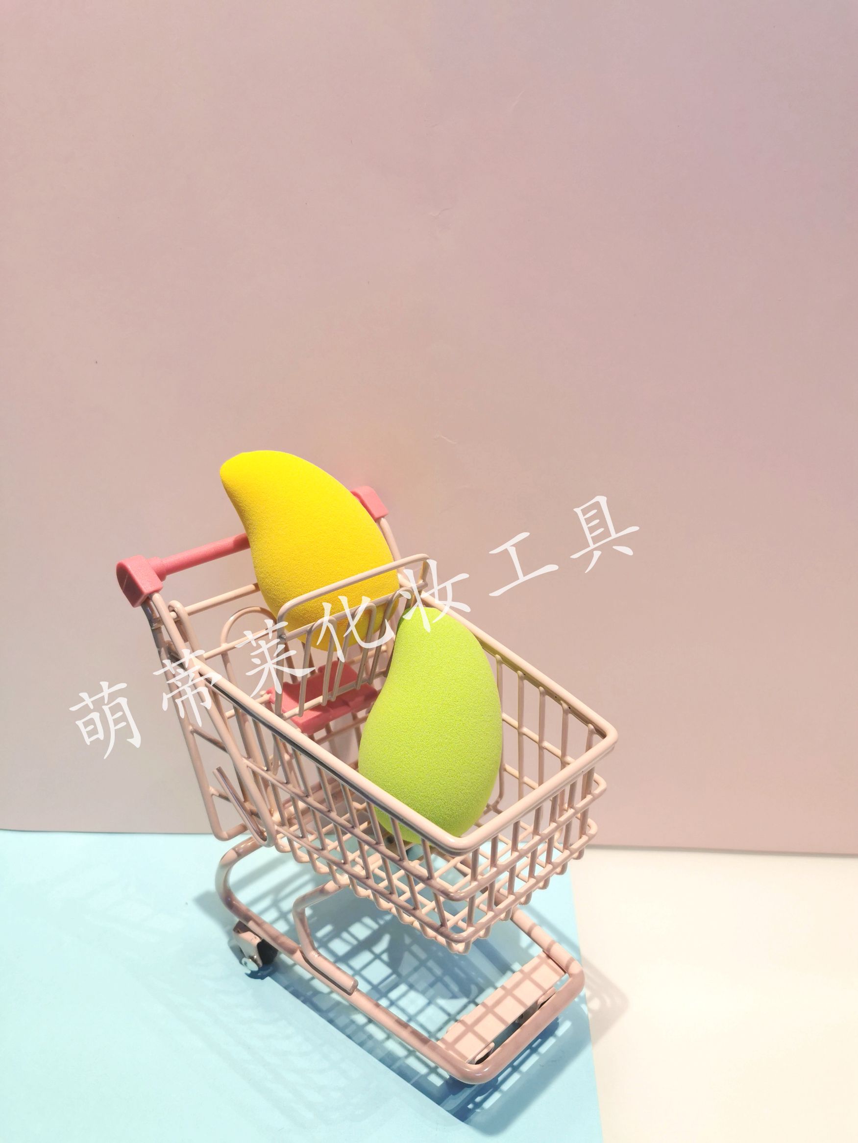 Non-Latex Water To Enlarge Fruit Powder Puff Mango Powder Puff Beauty Makeup Egg Hydrophilic Powder Puff Beauty Makeup Egg Specification drawing
