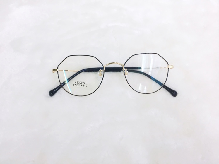 【巴适卡眼镜】可配度数金属框架 小脸专享 韩版潮款网红眼镜架细节图