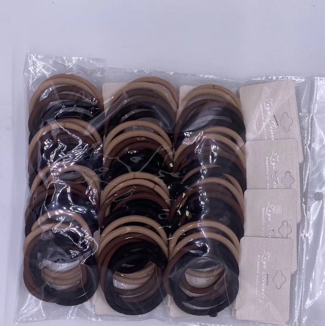 头绳发圈橡皮筋女扎头高弹力耐用网红扎头发绳马尾简约