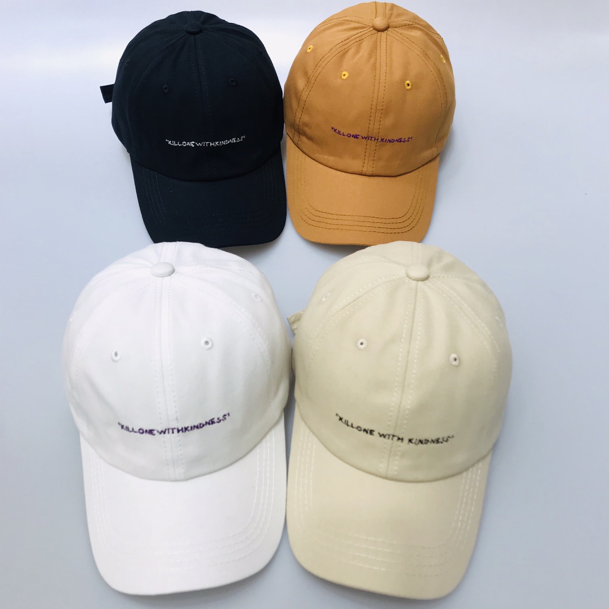 Small letter English baseball cap sun hat