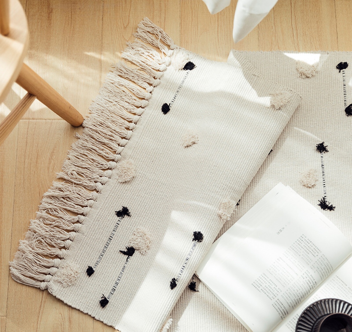 家用地毯实物图