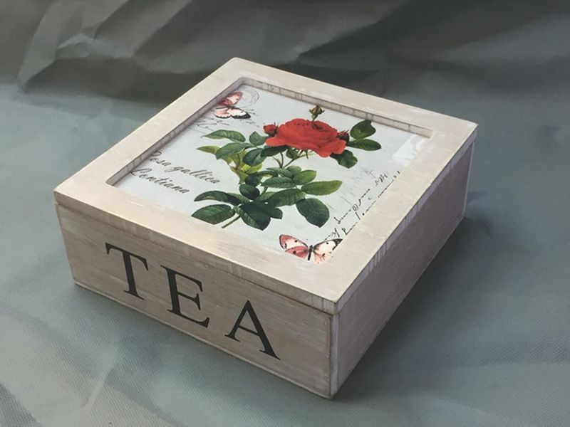 木盒 茶盒 咖啡盒 美式茶盒 收纳盒YG151