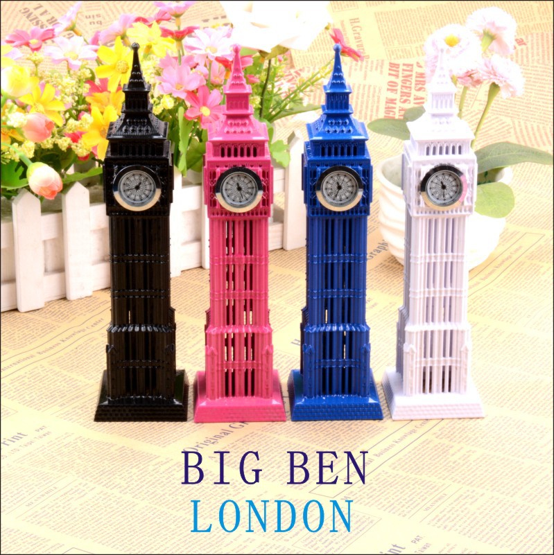 ZAKKA工艺品创意家居复古伦敦大本钟伦敦地标笨钟模型摆件彩色 https://m.1688.com/offe