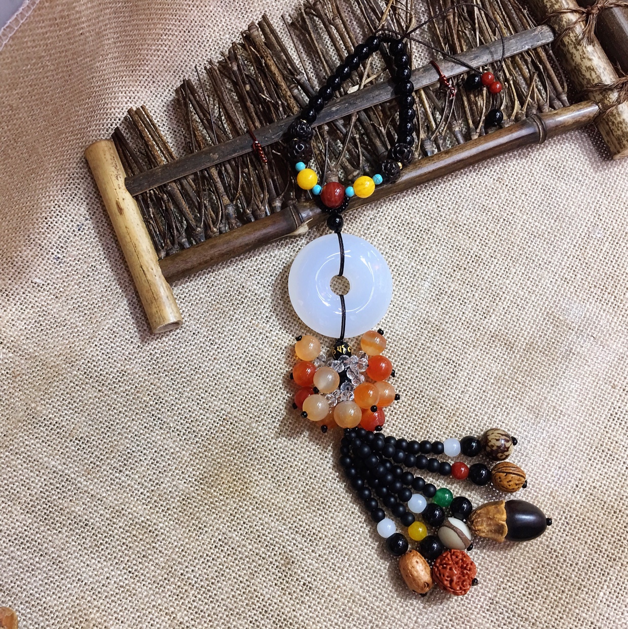 Agate Bodhi pendant Application Scenario