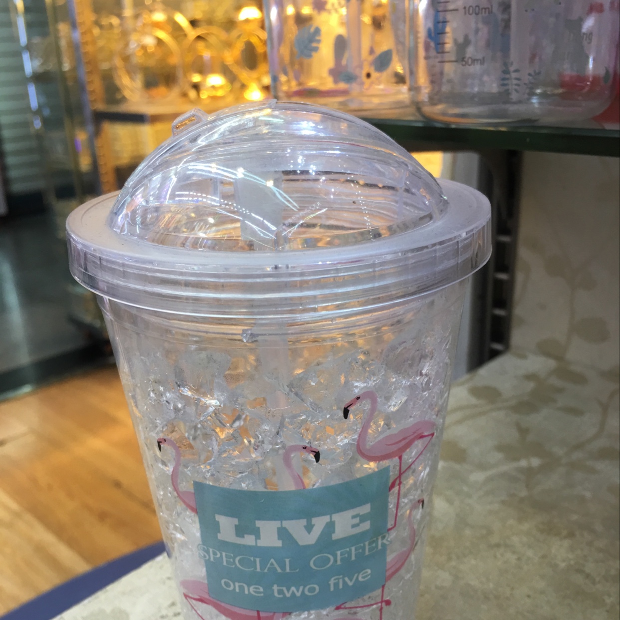 火烈鸟冰杯产品图