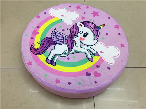 海绵坐垫独角兽产品图