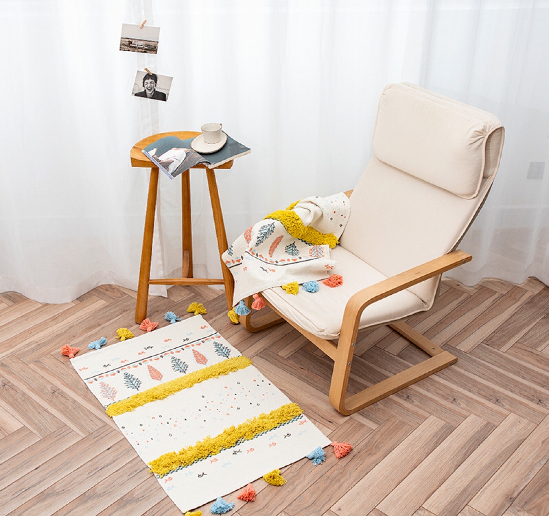 亚马逊爆款 入户门垫子ins地垫家用卧室客厅网红地垫门口地垫批发产品图