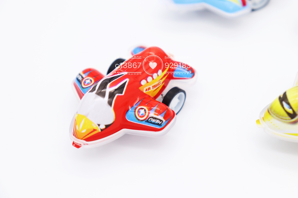 Huili Little Airplane Children's plastic toy Gift, Gacha Party toy Specification image