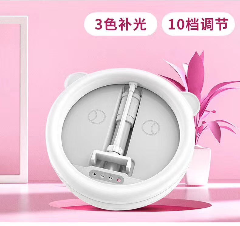 G1 foldable live streaming fill light Live streaming light Live streaming stand Application Scenario