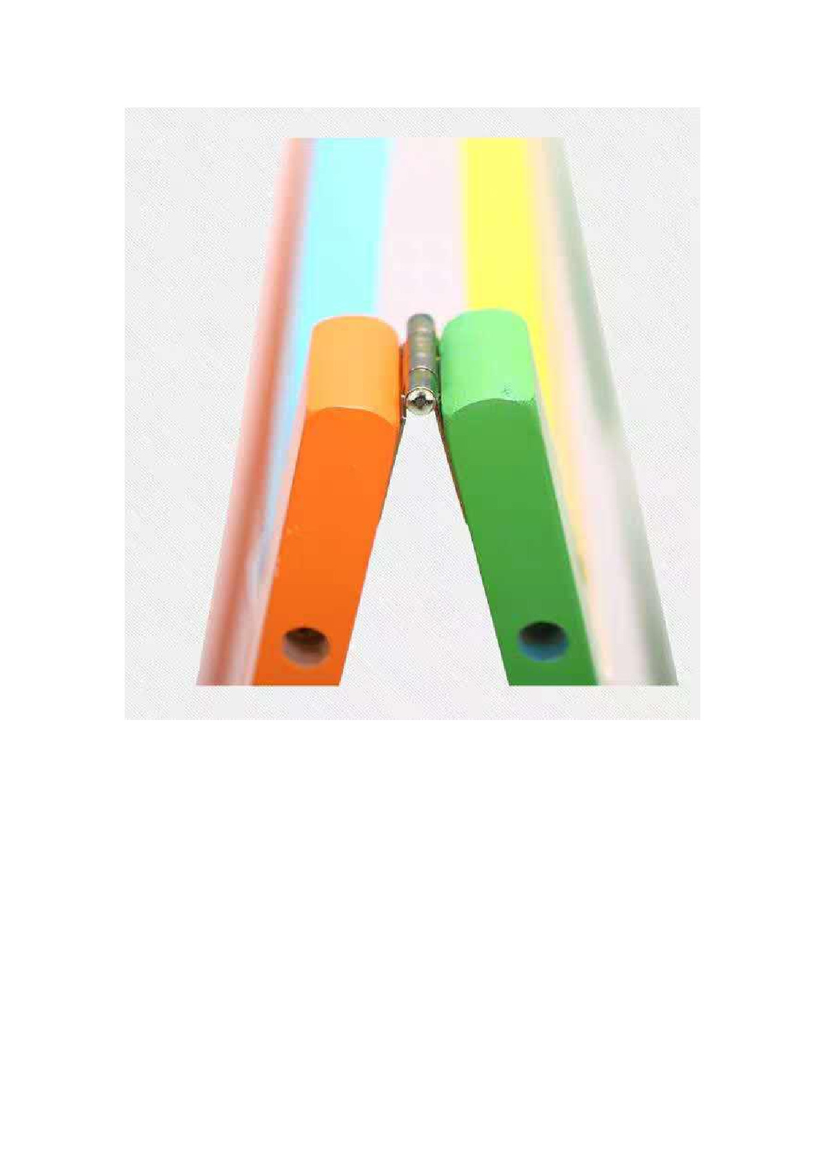 新蕾多功能实木双面磁性儿童画板画架小黑板画画写字板详情3