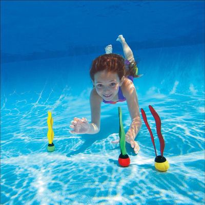 INTEX 55503 Swimming Pool, Water play toys, training, grasping teaching AIDS, children's early education, diving, seaweed, ocean