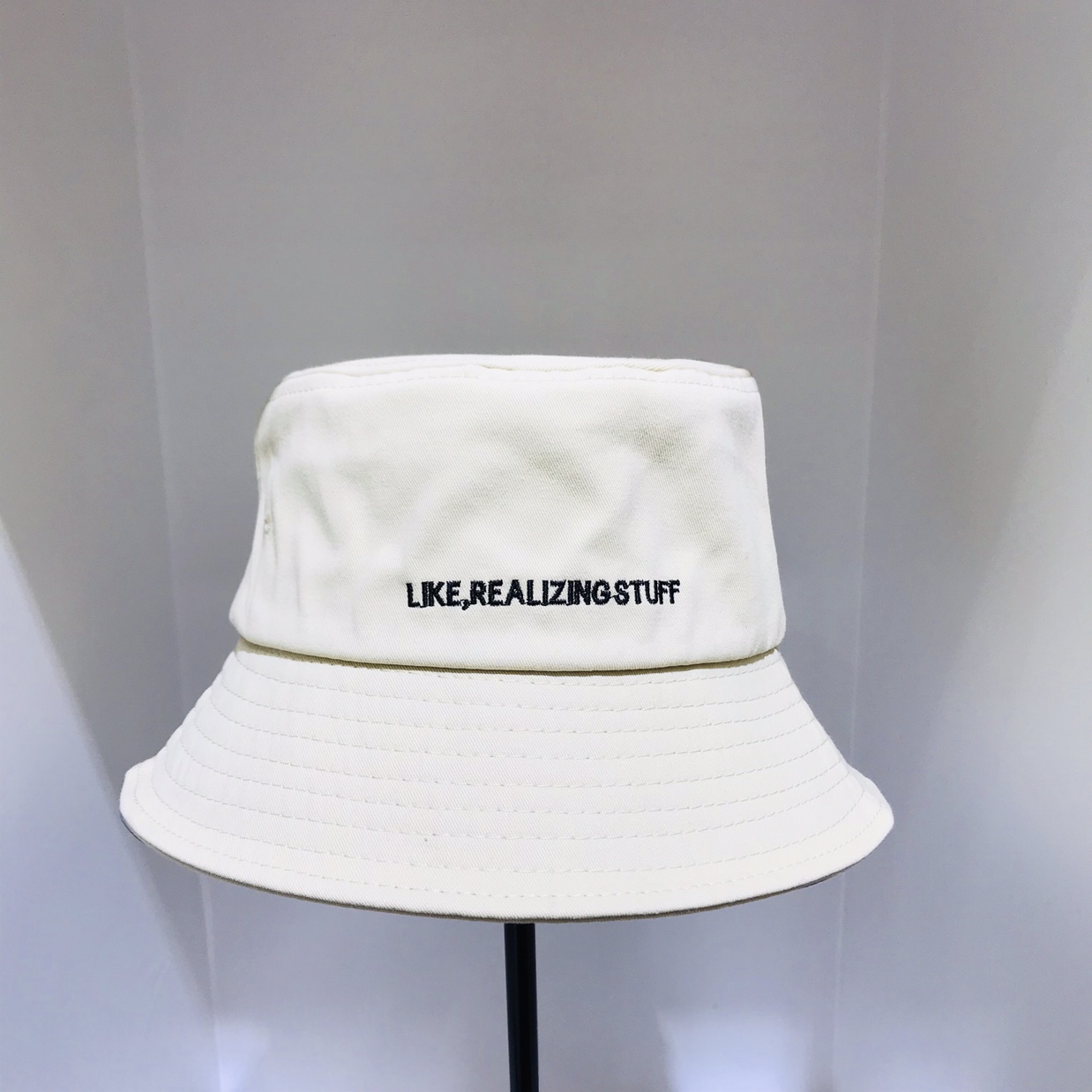 Small letter English fisherman's hat, sun hat Item Picture