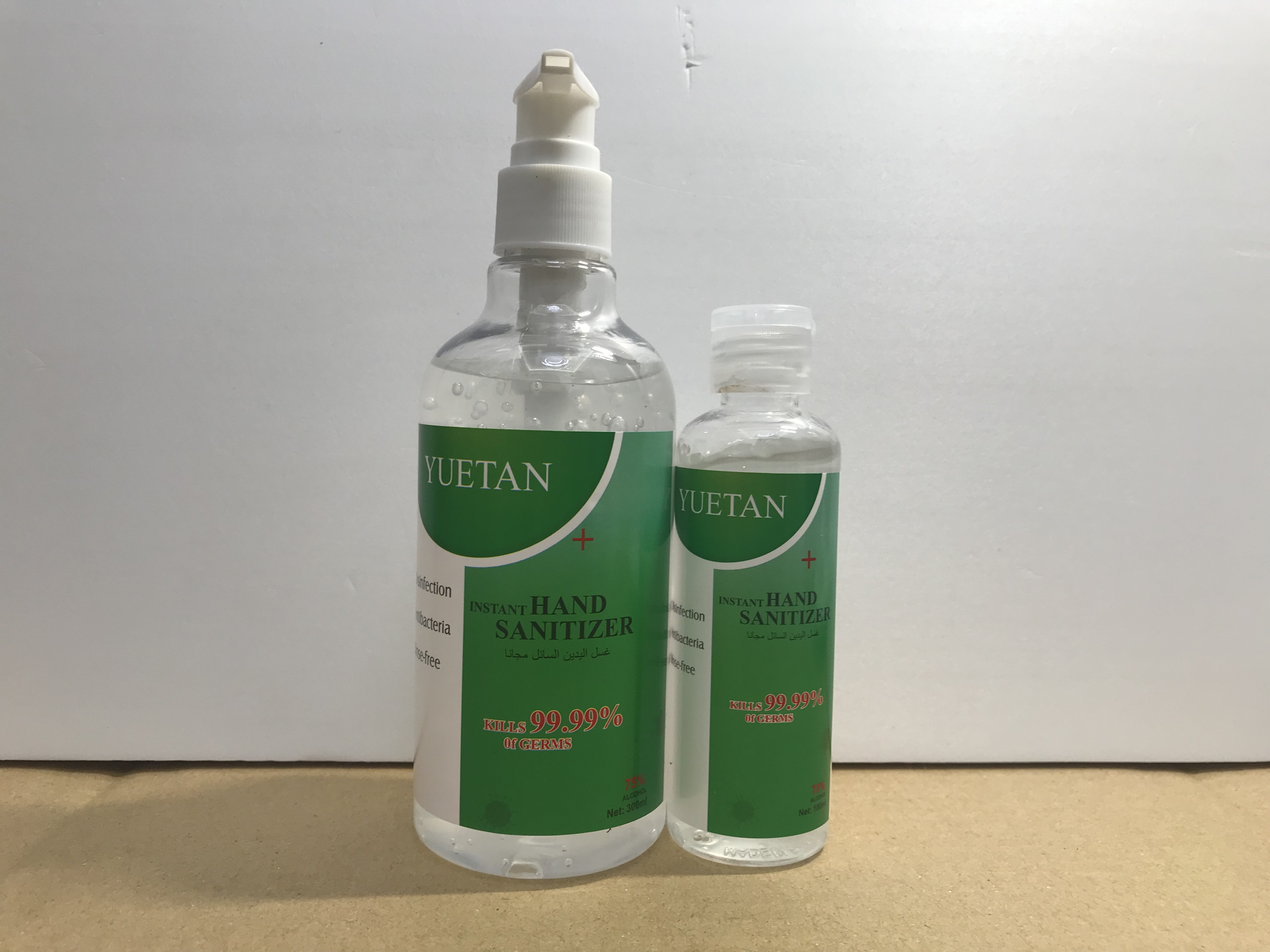 Direct sales from the manufacturer of alcohol-based hand sanitizers for export detail image 1