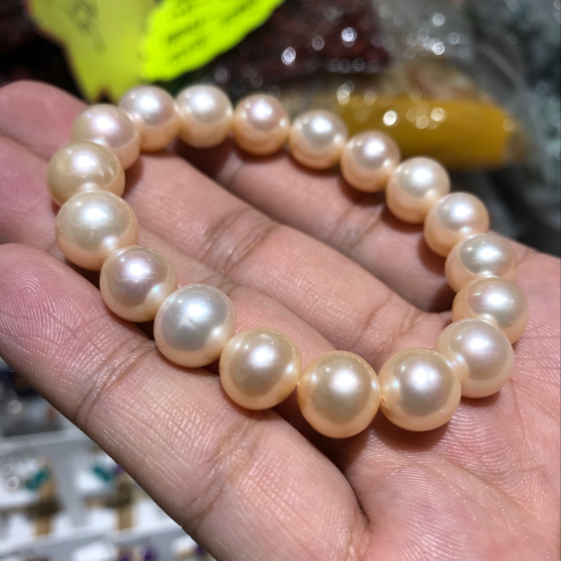 28 high-end pearls, 9-10mm details Picture