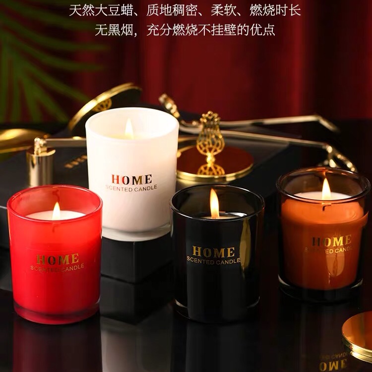 Scented cup candles high-end custom candles