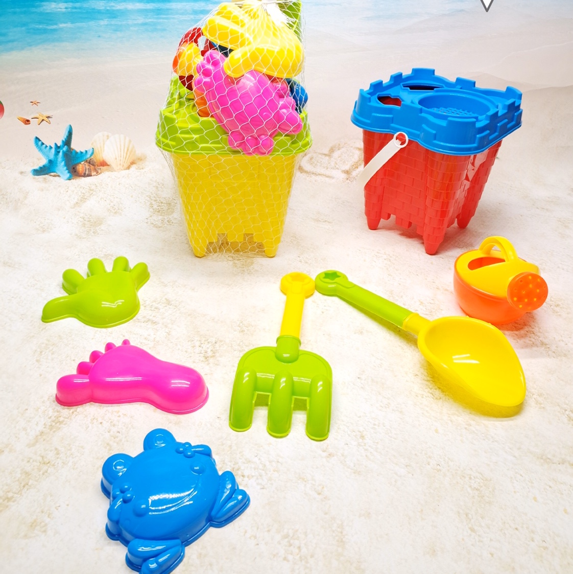 儿童沙滩玩具车沙漏套装组合挖沙铲子桶男女孩宝宝决明子玩沙工具688-804详情图6