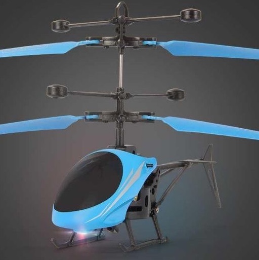 The aircraft will be charged, crash resistant, levitating, remote controlled aircraft, hand sensing aircraft, children's toy sensing helicopter