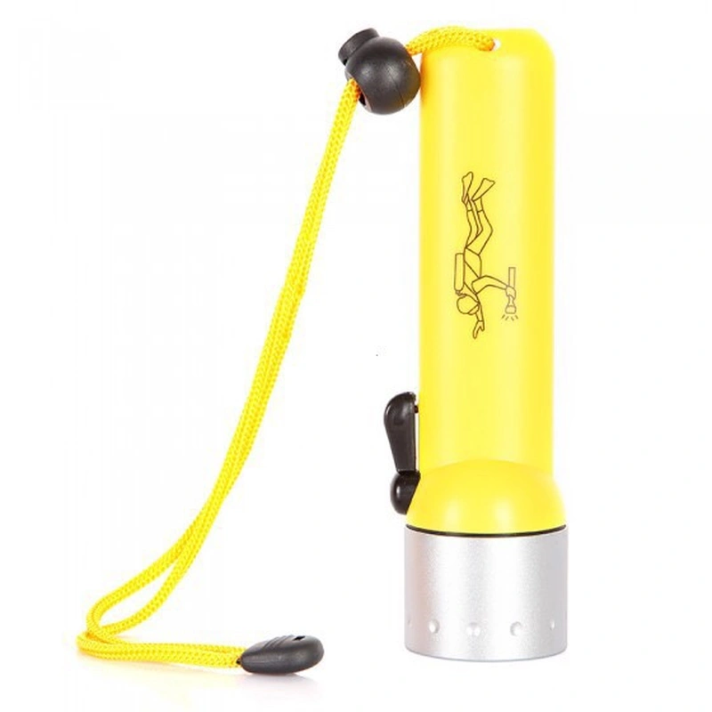 Hot-Selling Led Diving Flashlight 4 No. 5 Battery Non-Adjustable Magnetic Switch Waterproof Lighting Flashlight