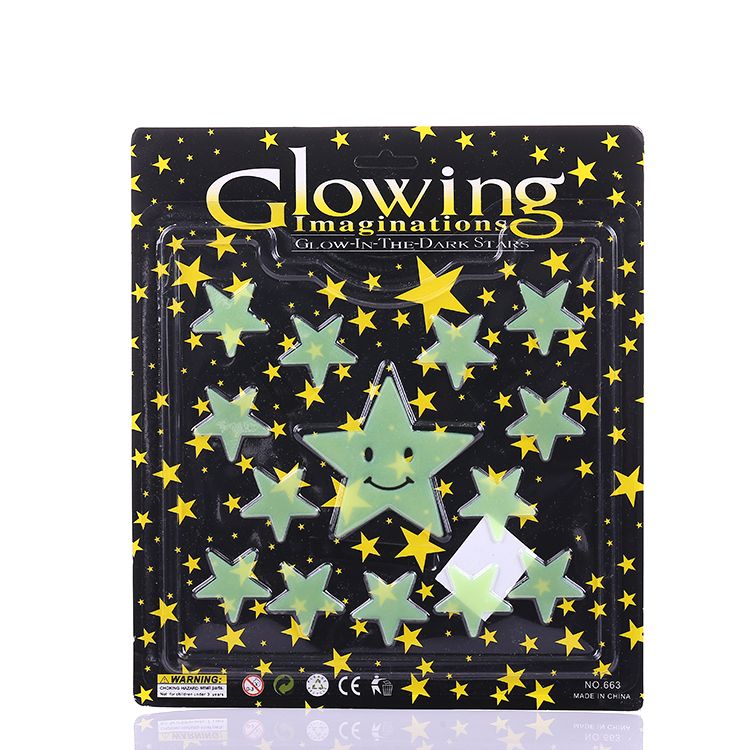Cross-border e-commerce wholesale luminous stickers
