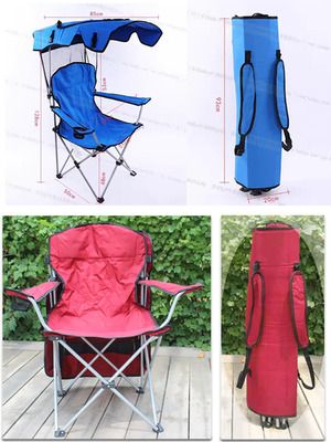 Outdoor folding leisure chair, fishing chair, portable sketching chair, leisure director chair, beach chair, sunshade chair details Picture