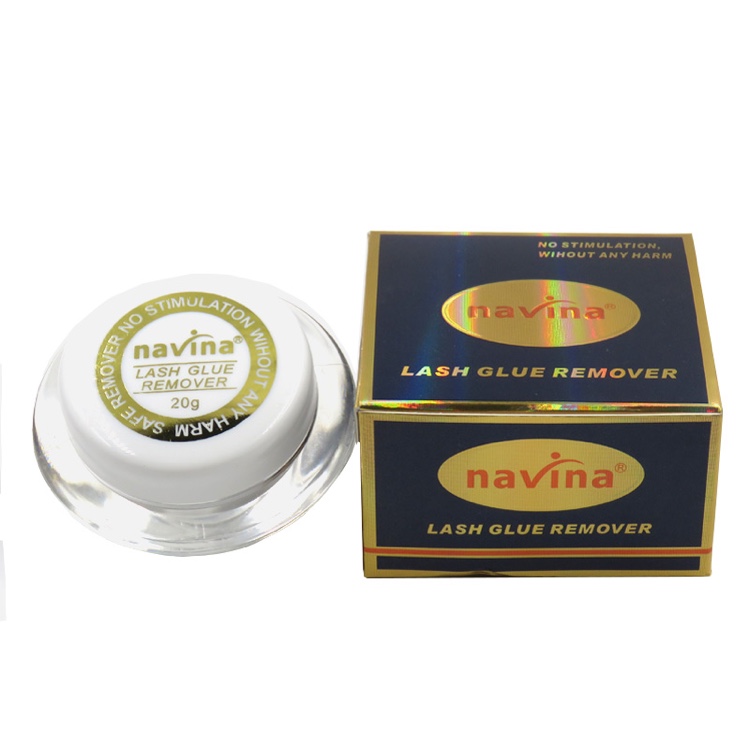 navina Yaviya Grafting and False eyelash Implantation 20g Glue Removal Cream, imported glue removal cream from South Korea, Quick Removal Cream, exclusively for foreign trade details Picture