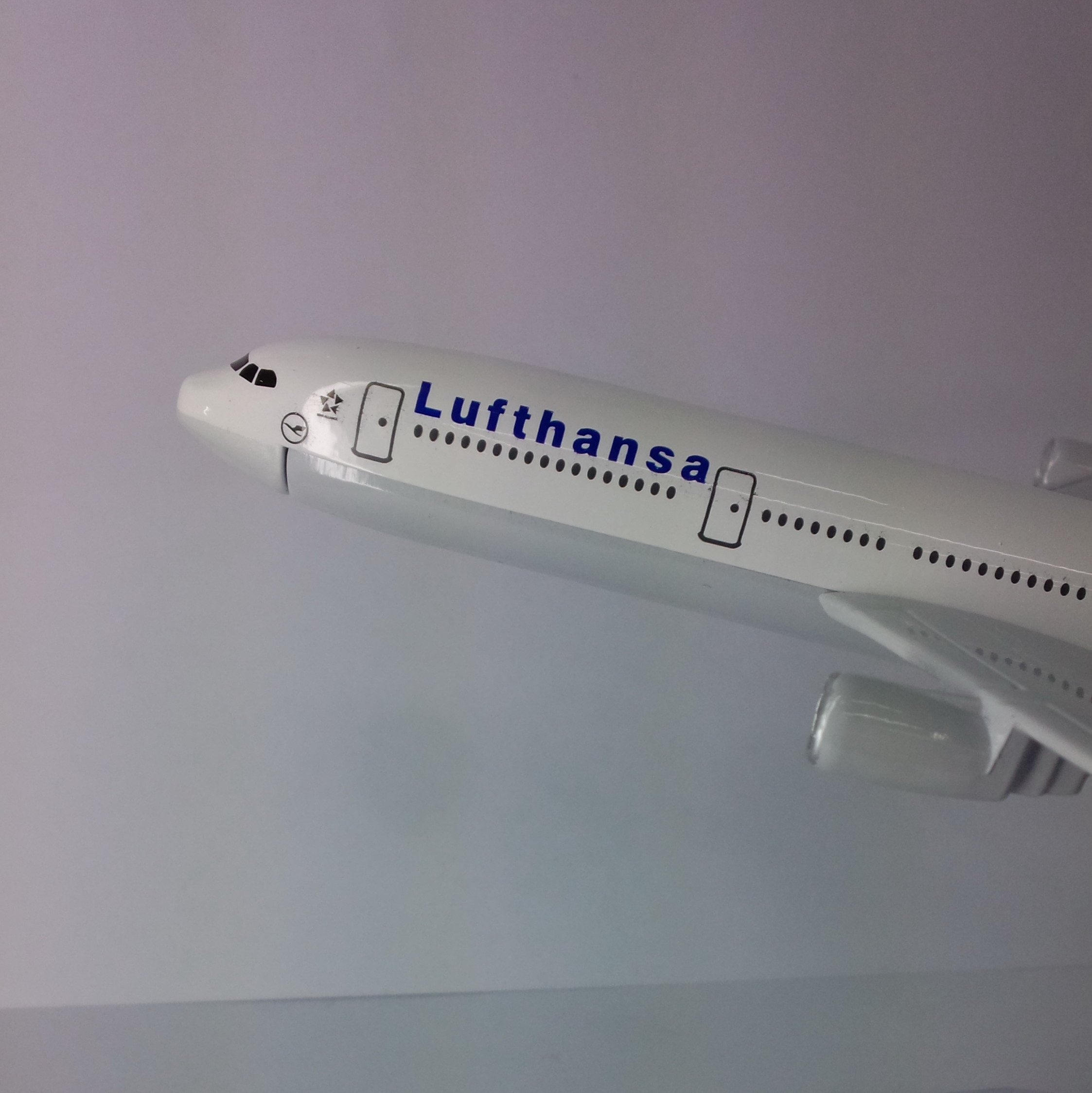 金属飞机模型（德国汉莎航空B737-800）飞机模型 合金飞机模型详情图4