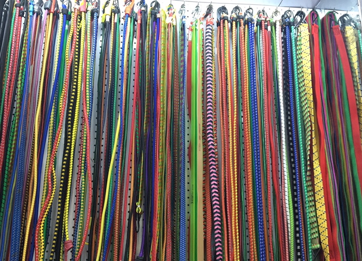 Elastic rope, binding rope, motorcycle lanyard, cargo binding rope Specification image