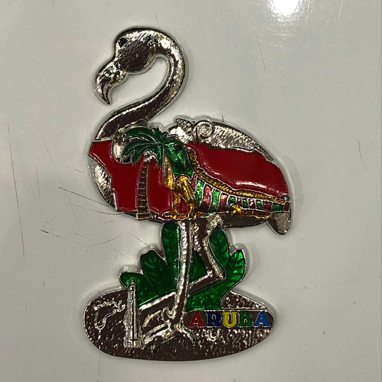 Flamingo fridge magnets details Picture