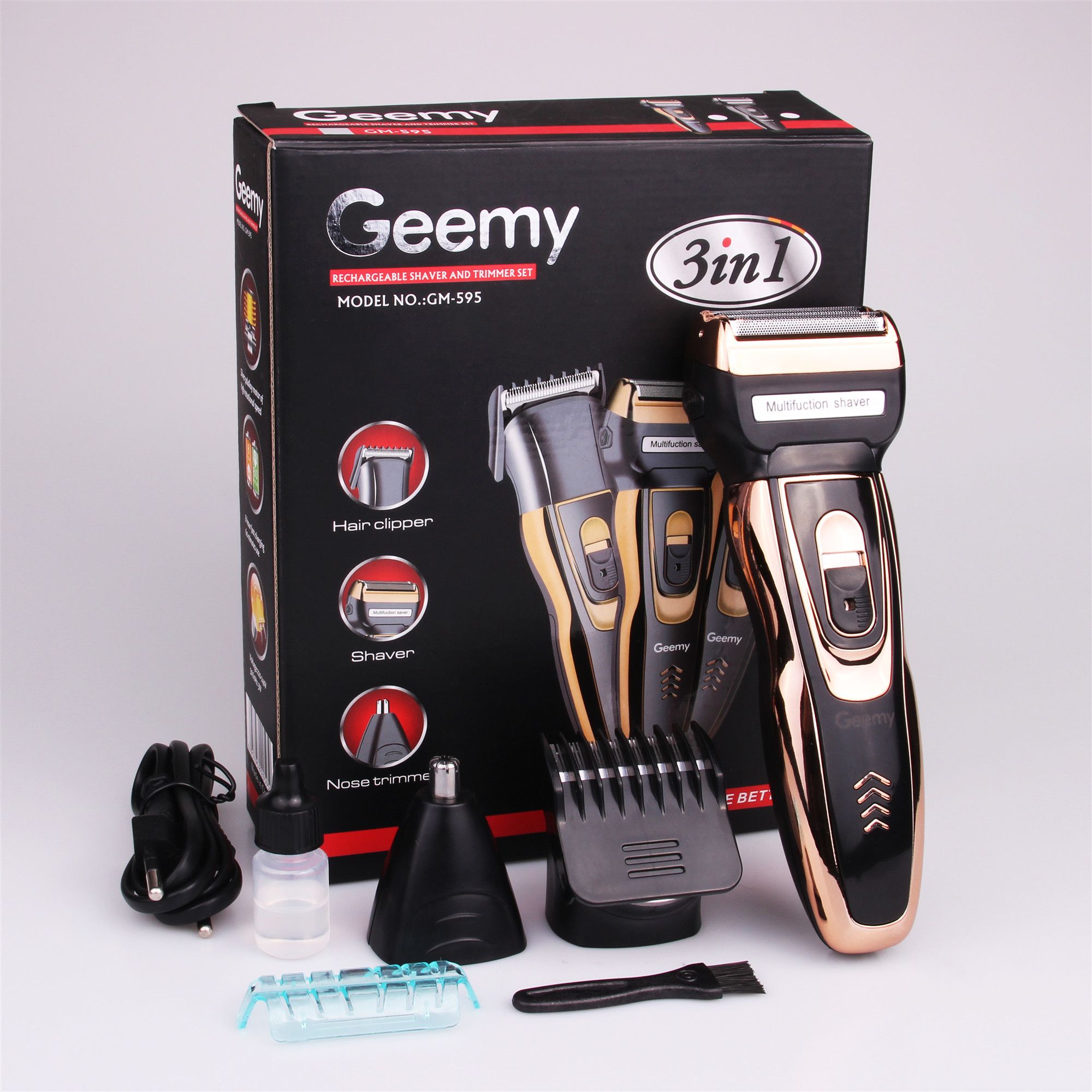 GEEMY 595 electric shaver is a hot seller in China thumbnail