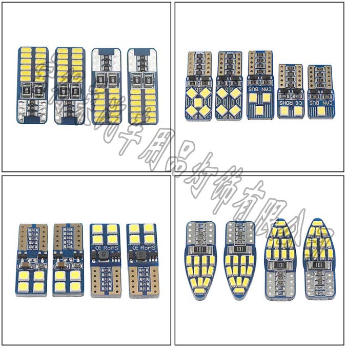 LKT汽车LED示宽灯 T10 3014 24smd牌照灯 阅读灯CANBUS车灯解码灯详情图7