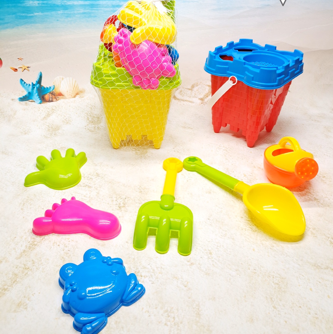 儿童沙滩玩具车沙漏套装组合挖沙铲子桶男女孩宝宝决明子玩沙工具688-804详情图5