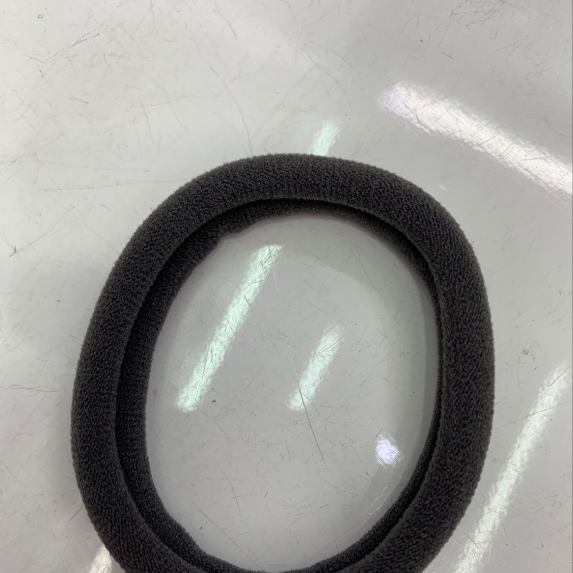 Basic versatile web celebrity high elastic tie hair rubber band gray hair ring thumbnail