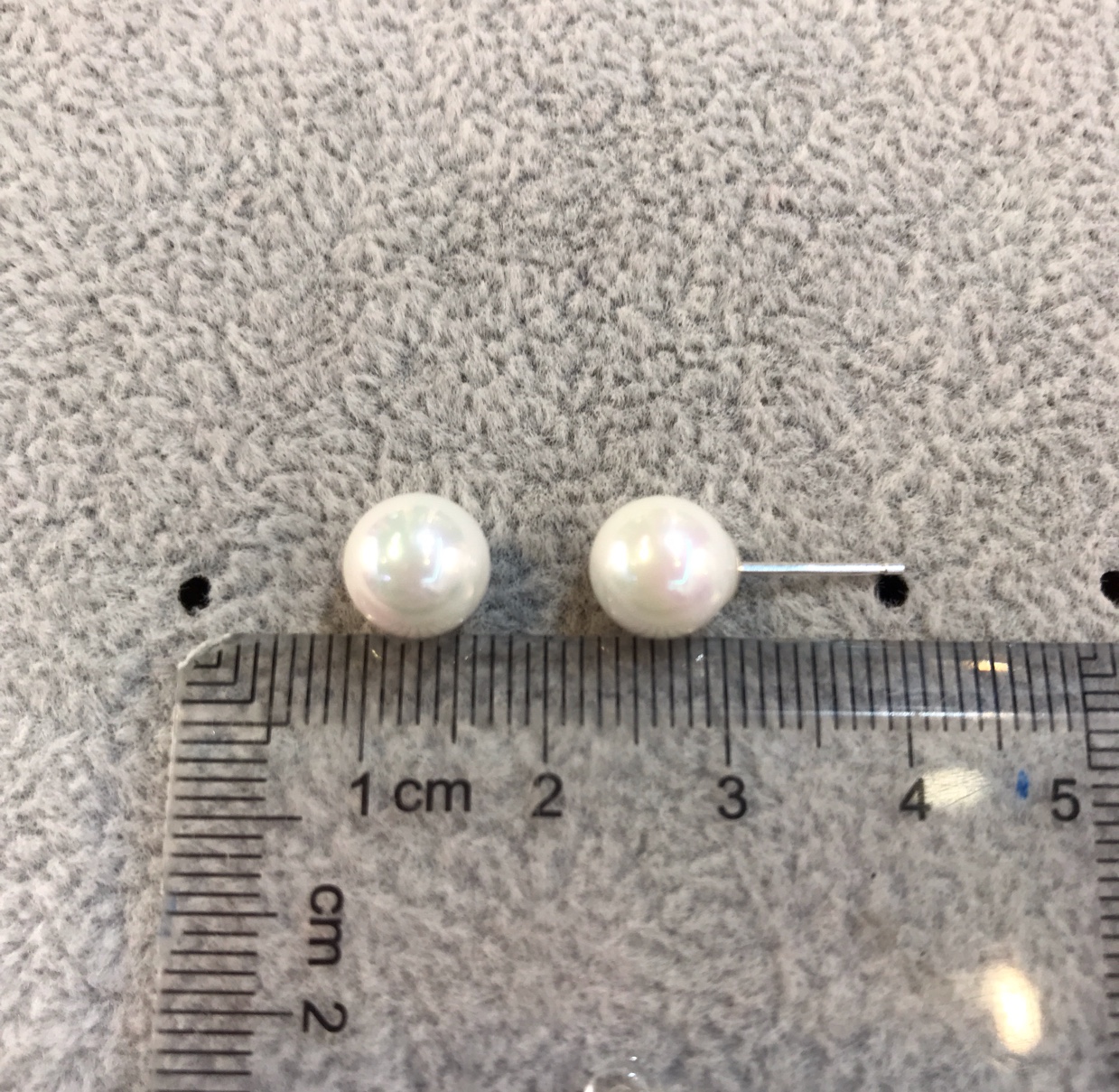 7mm shell bead stud whole body sterling silver 120 pairs of private chat thumbnail