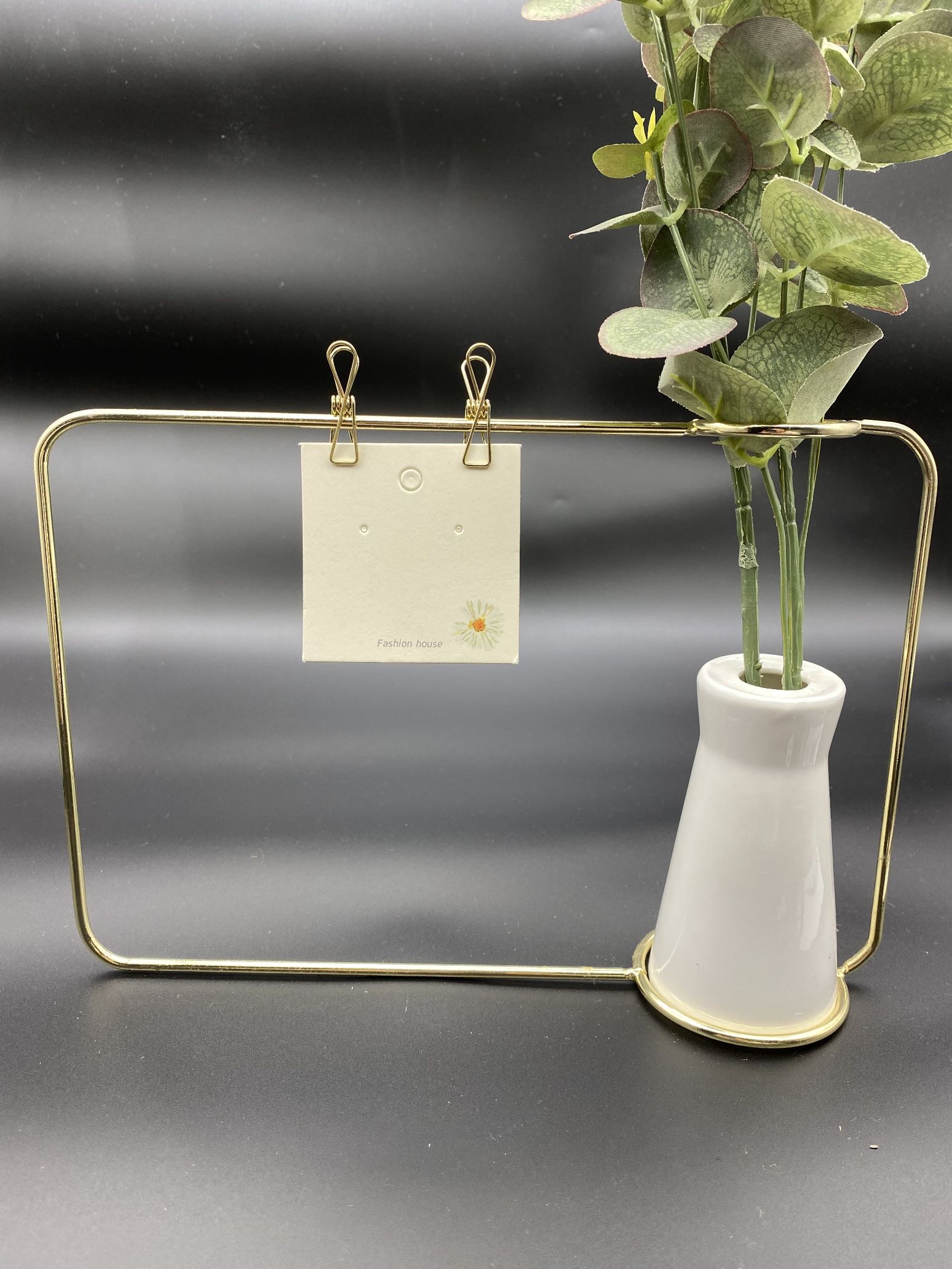 High-End Necklace Hanging Card Earrings Drop Earrings Earrings Studs Earrings Blank Universal Packaging Cardboard details Picture