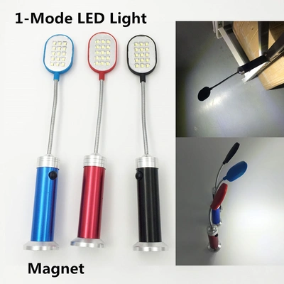 Aluminum Alloy Waterproof Lighting Single Side 15Msd Working Light Multi-Function Mini Book Light Led Flashlight