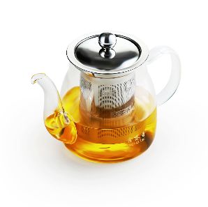 批发高硼硅玻璃泡茶壶茶杯不锈钢过滤分茶器冲煮茶功夫茶具