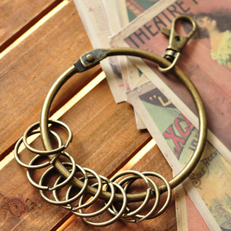 【厂家直销】ZAKKA杂货创意复古钥匙圈日韩流行大管家铁环DIY手工 https://m.1688.com/offer/详情图10