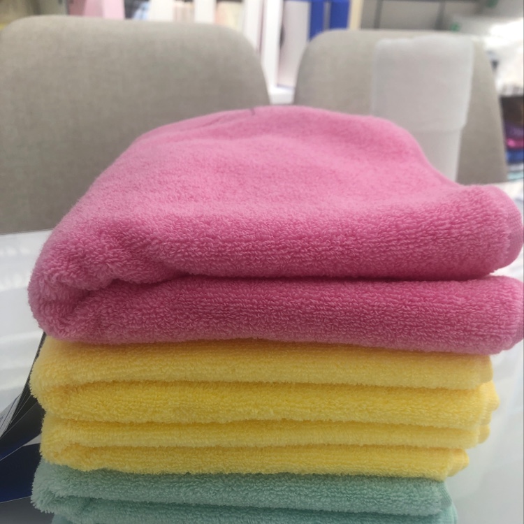 Yiwu quality candy-colored all-cotton bath towels for both men and women, non-fluorescent colored starry sky towels that do not fade Item Picture