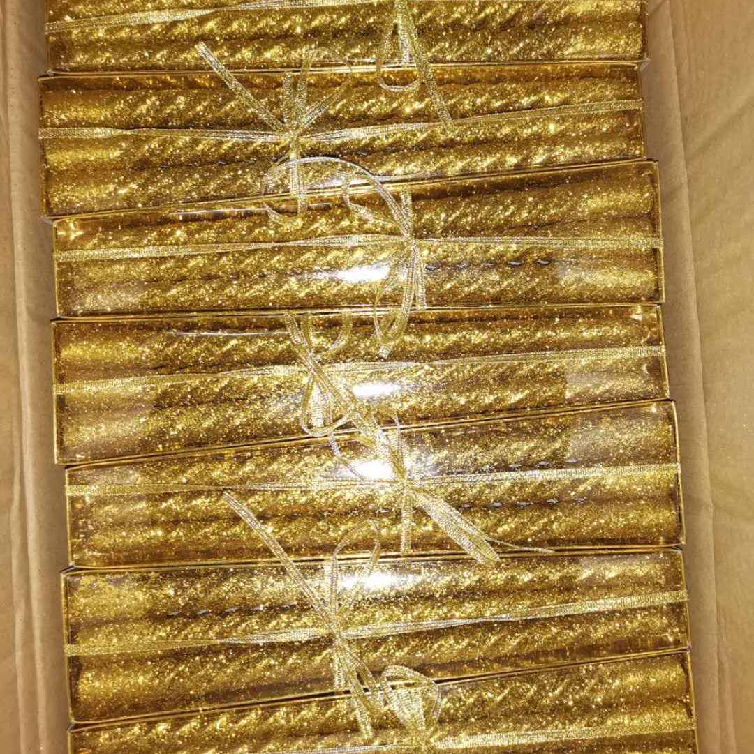 Gold candle gold powder thread candle courtship candle party hall candle candle flower ornament candle thumbnail